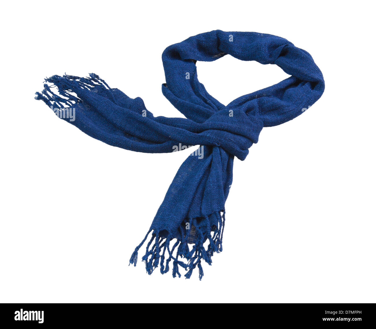Beautiful scarf for this winter Stock Photo