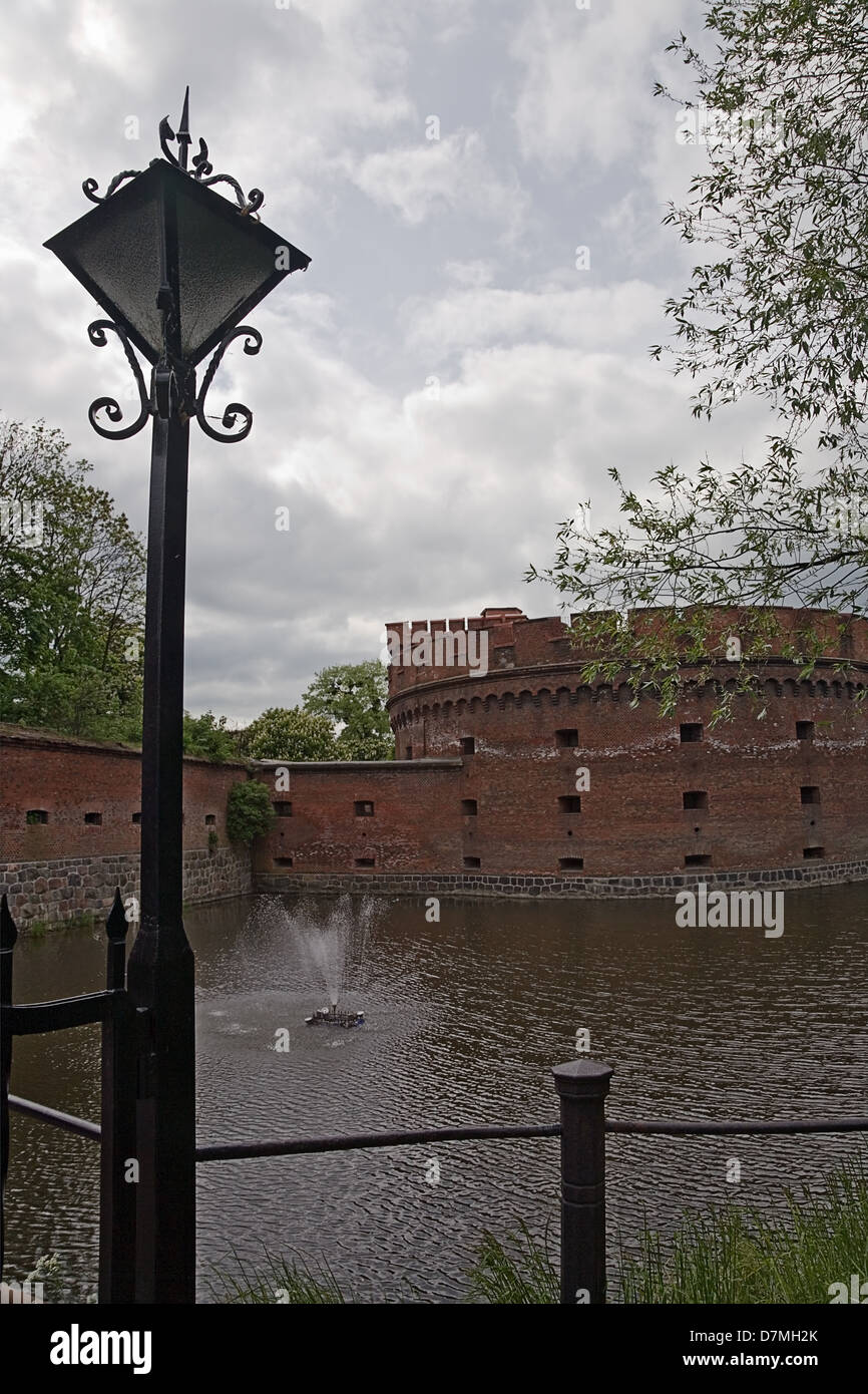 Old fort in the city of Kaliningrad Stock Photo