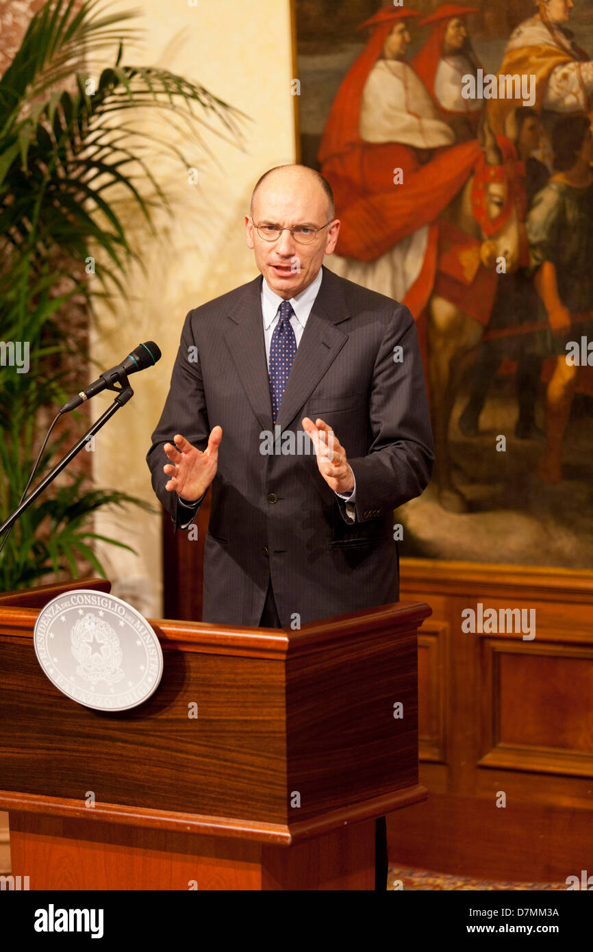 Enrico Letta Pd Hi Res Stock Photography And Images Alamy