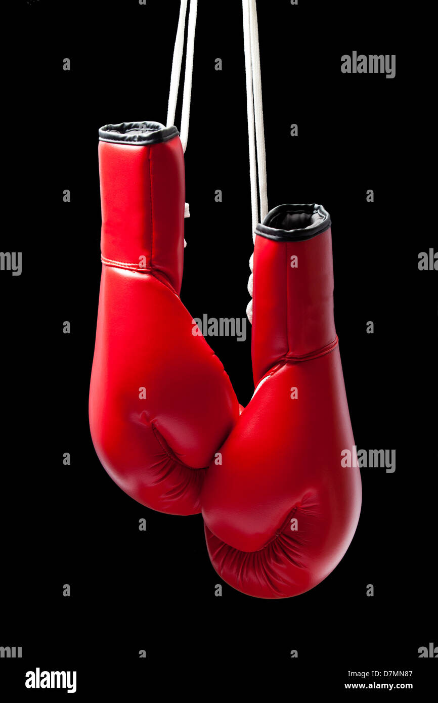 Black leather glove fist hires stock photography and images Alamy