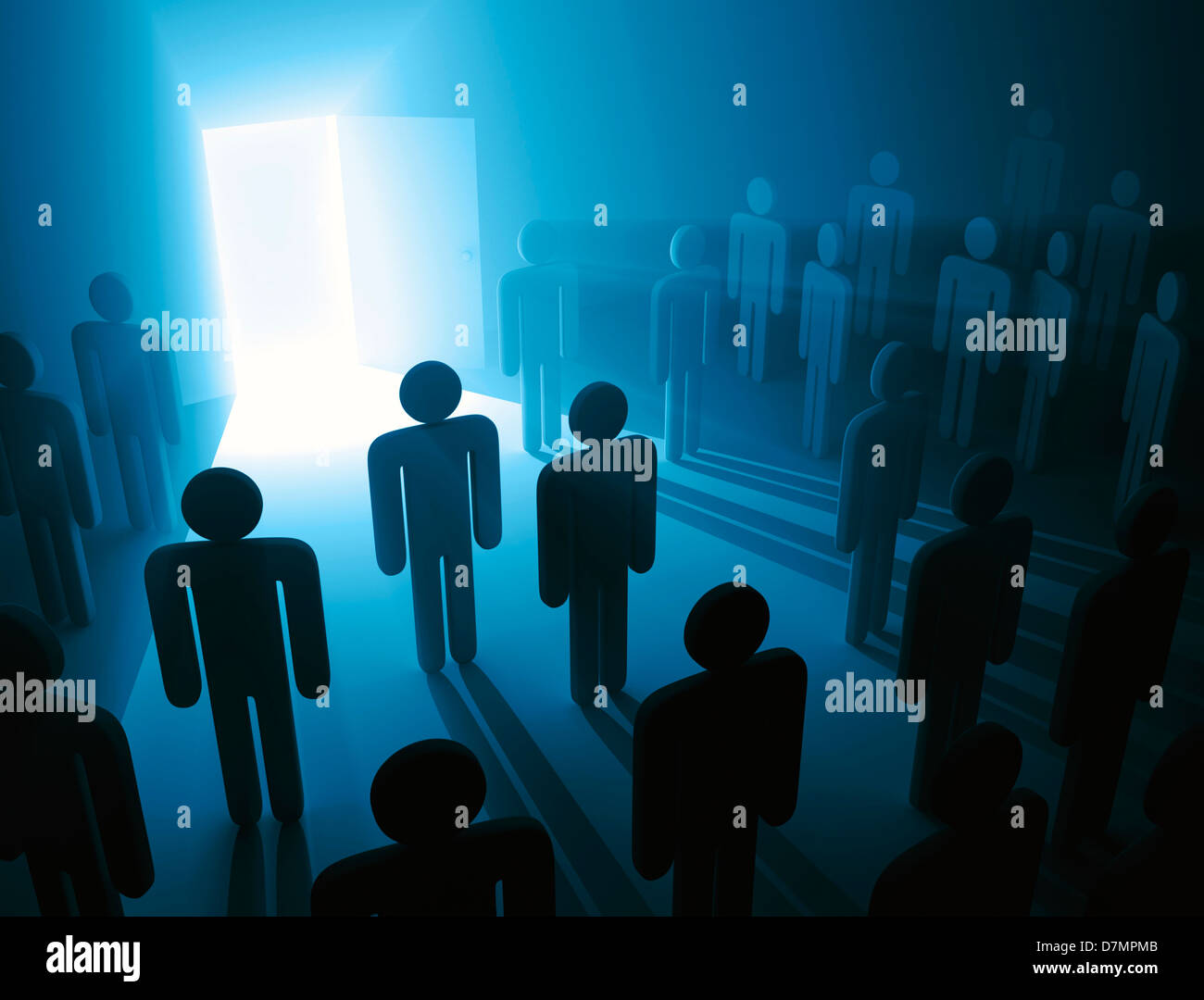 Opportunity, conceptual artwork Stock Photo