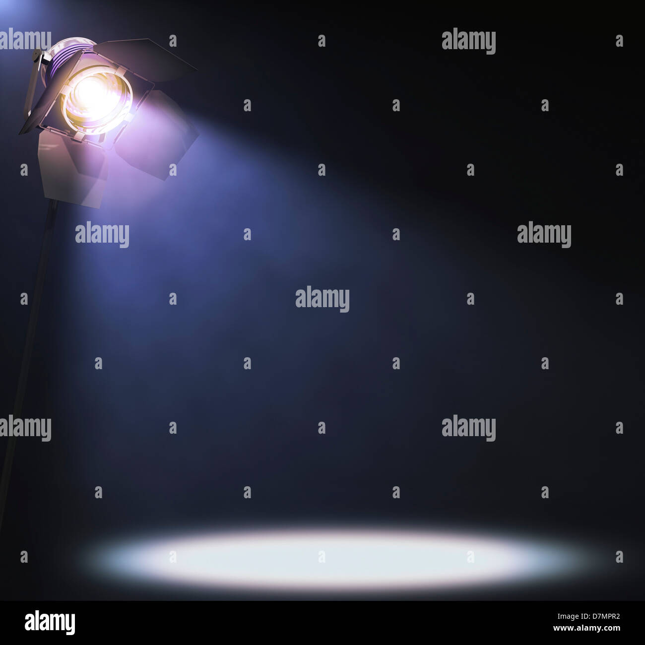Spotlight, artwork Stock Photo Alamy