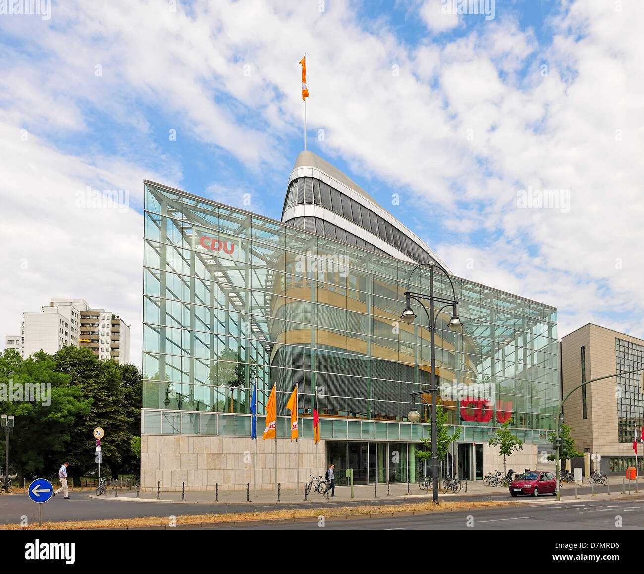 The CDU headquarters in Berlin Stock Photo