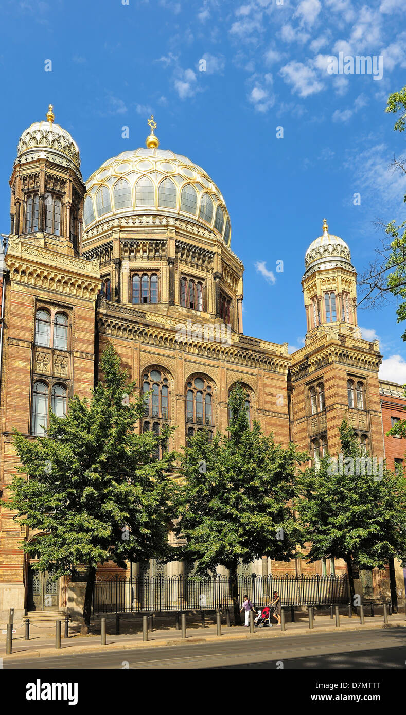 The Jewish Synagogue in Berlin, Germany Stock Photo