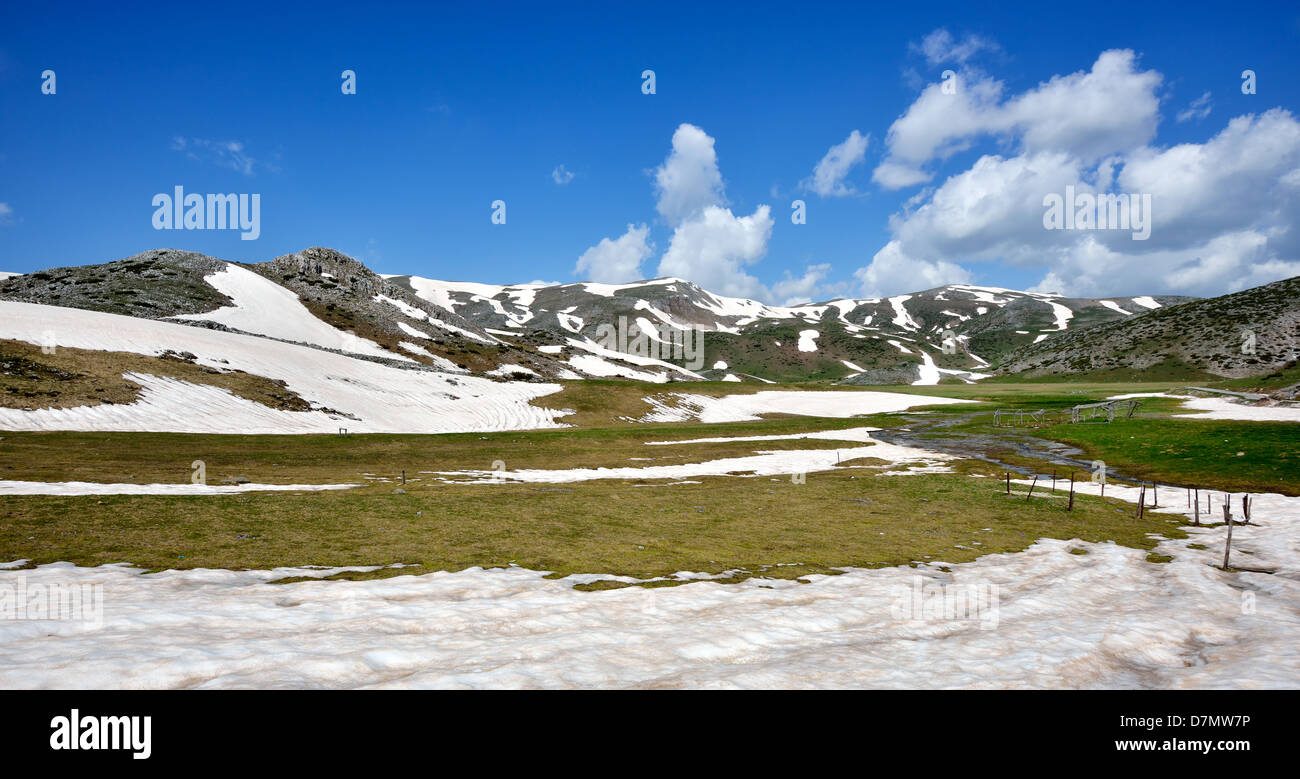 The Bistra mountain in spring Stock Photo