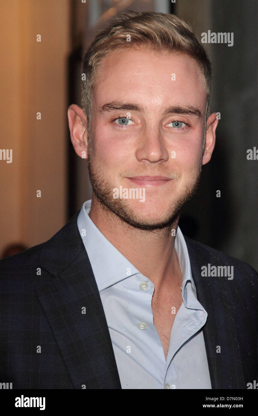 London, UK. 9th May 2013. Stuart Broad Coca-Cola Launch Party at One Marylebone, London - May 9th 2013  Photo by Keith Mayhew/Alamy Live News Stock Photo