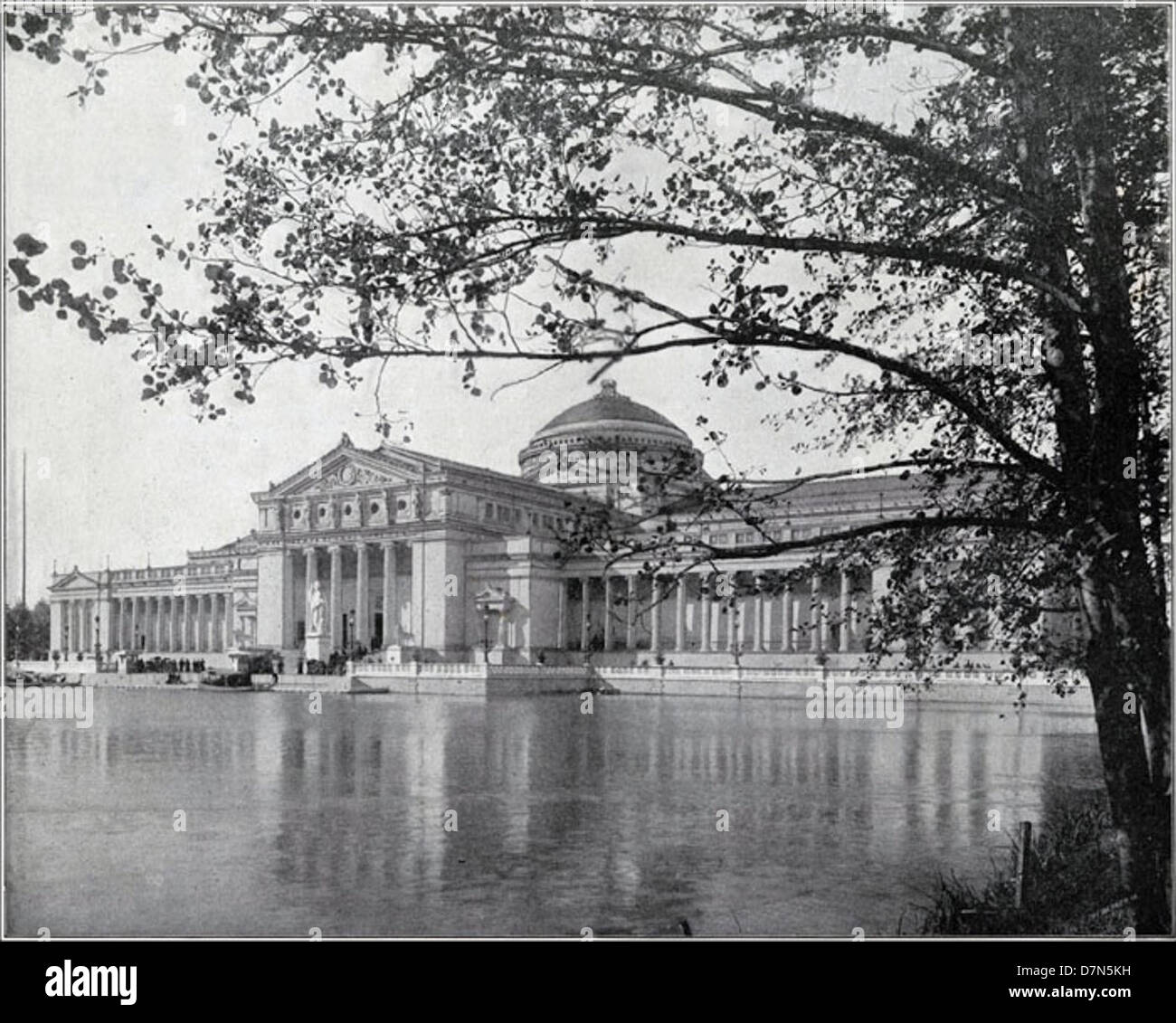 The Palace of Fine Arts, built in 1893 for the World's Columbian