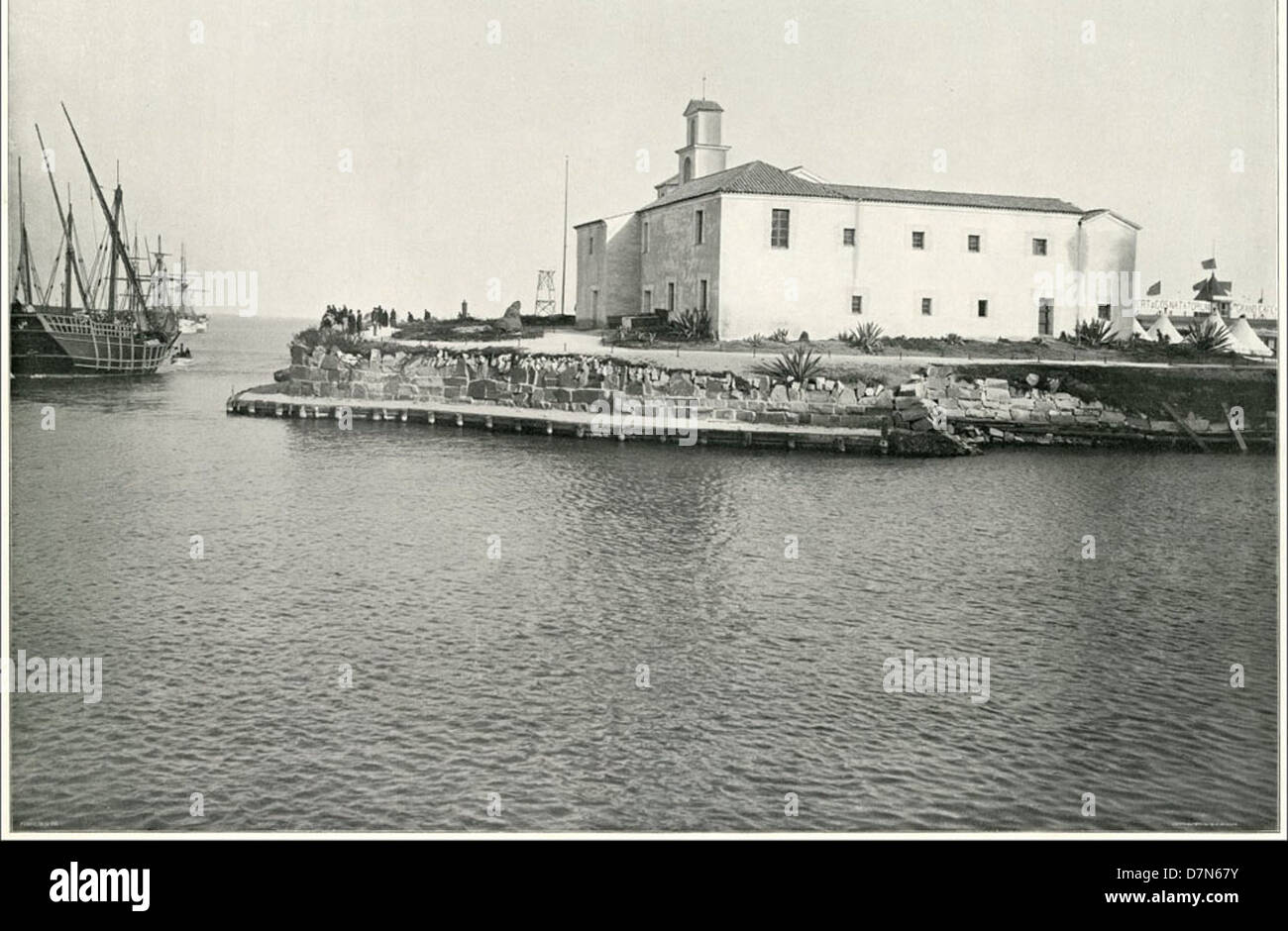 La Rabida Chicago The La Rabida building at the 1893 Chicago World's Columbian Exposition ...