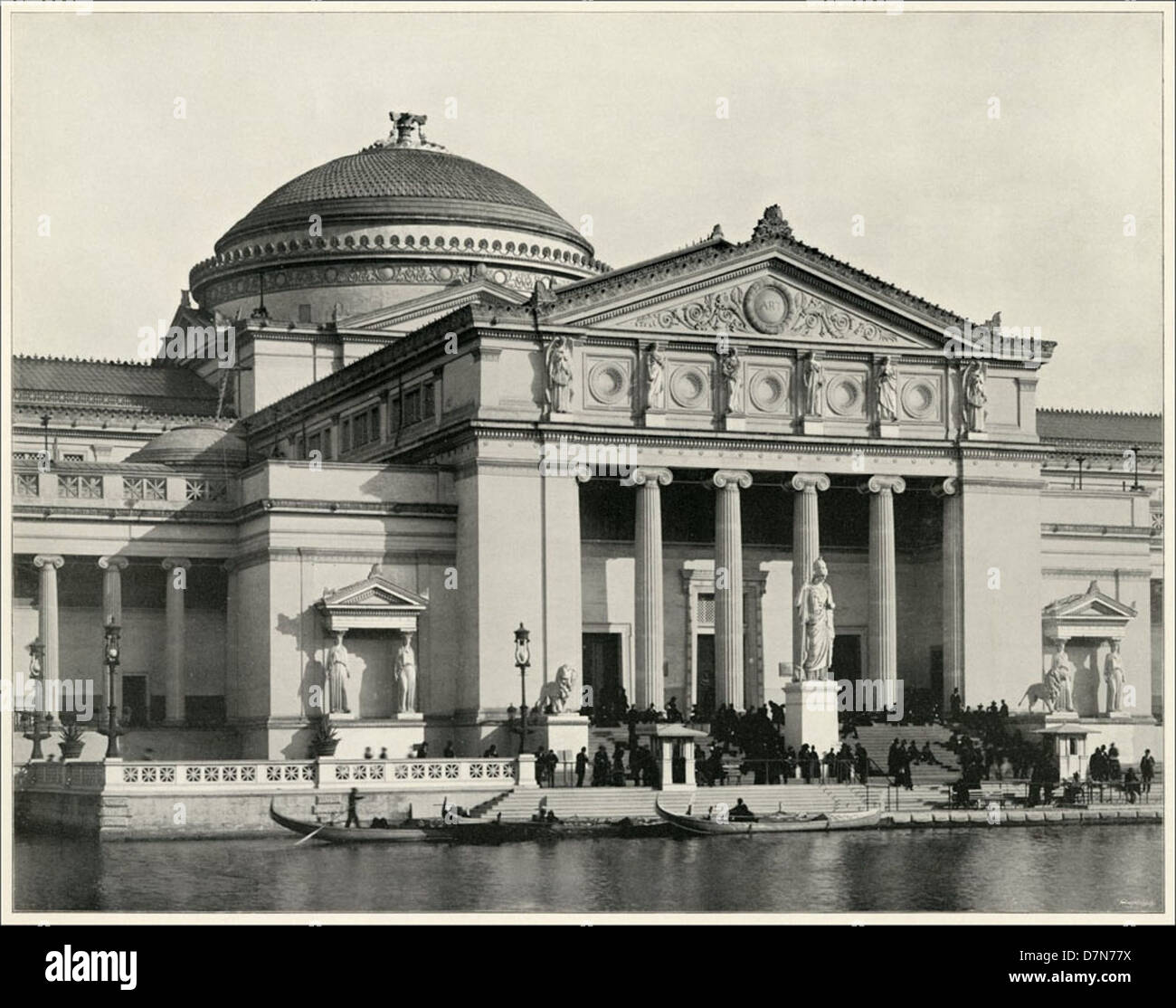 The Art Palace at the 1893 Chicago World's Columbian Exposition ...