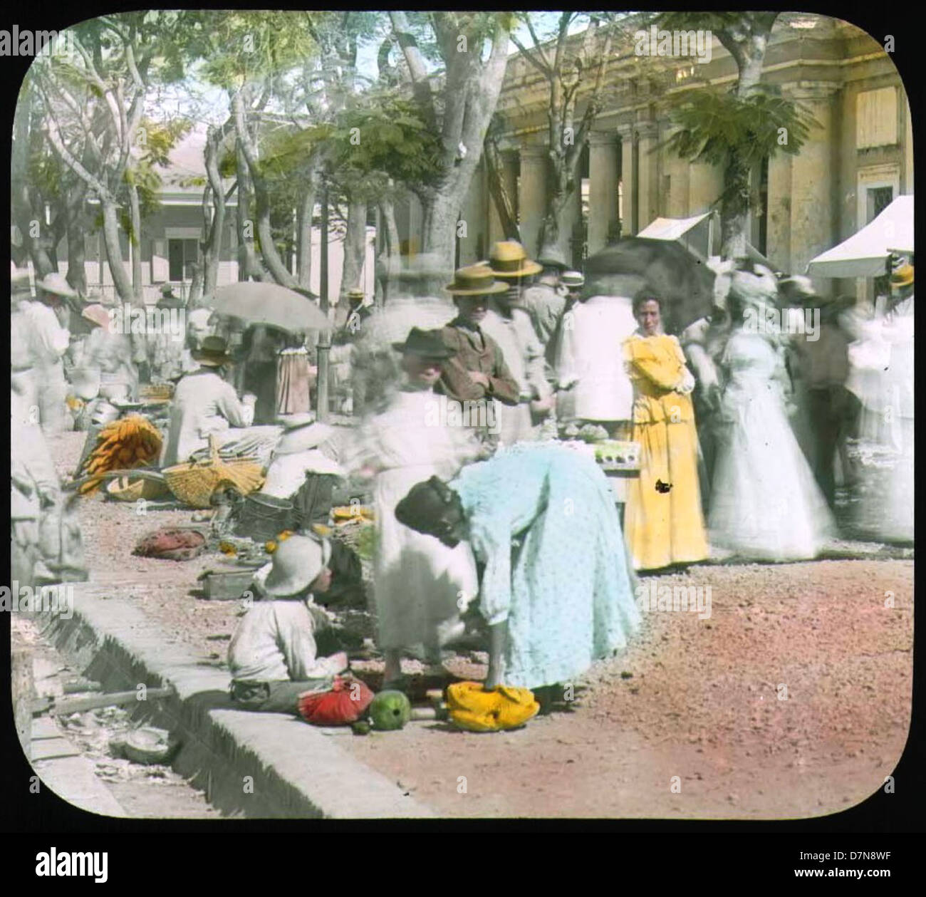 Market place in Ponce Stock Photo Alamy