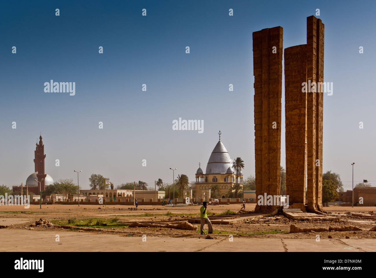 Al Khalifa Square. Omdurman, Sudan Stock Photo