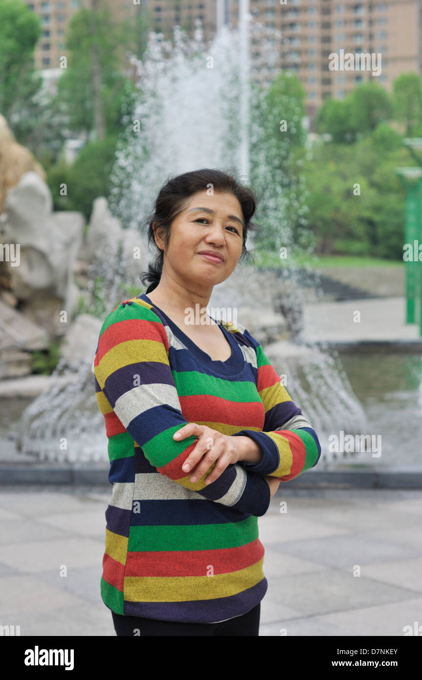 Asian woman 60s hi-res stock photography and images - Alamy