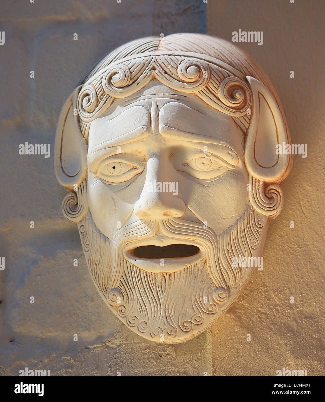 A Greek mask Stock Photo