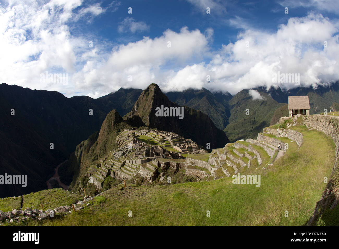 Sunny machu picchu hi-res stock photography and images - Alamy