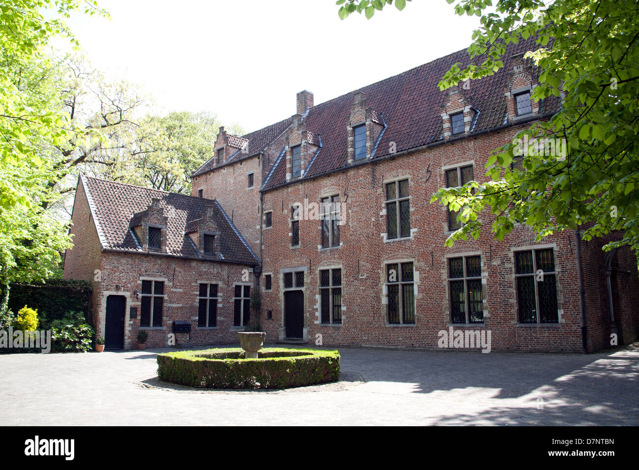 Erasmus House Anderlecht Brussels Stock Photo