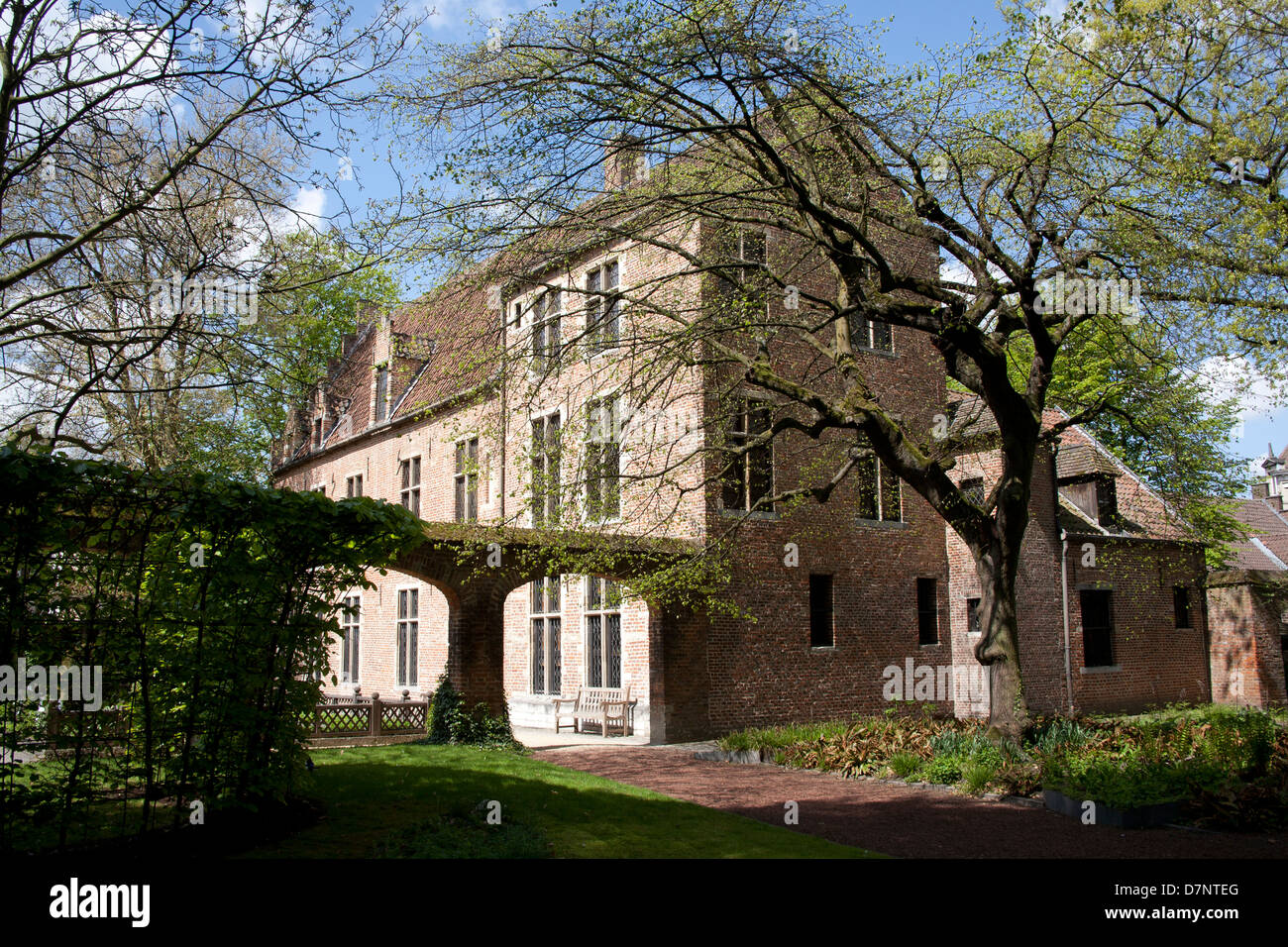 Erasmus House Anderlecht Brussels Stock Photo