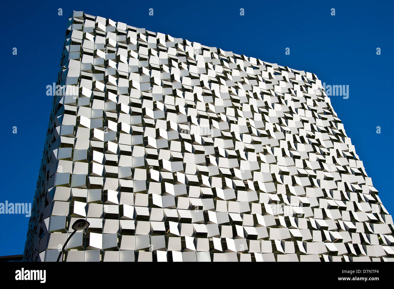 'Cheese Grater' Modern multi storey car park in Sheffield, Yorkshire
