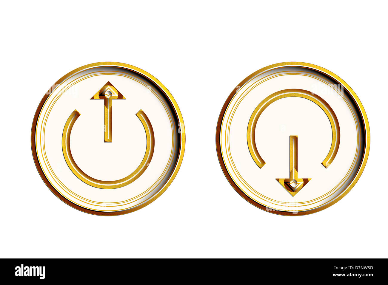 up and down button Stock Photo - Alamy