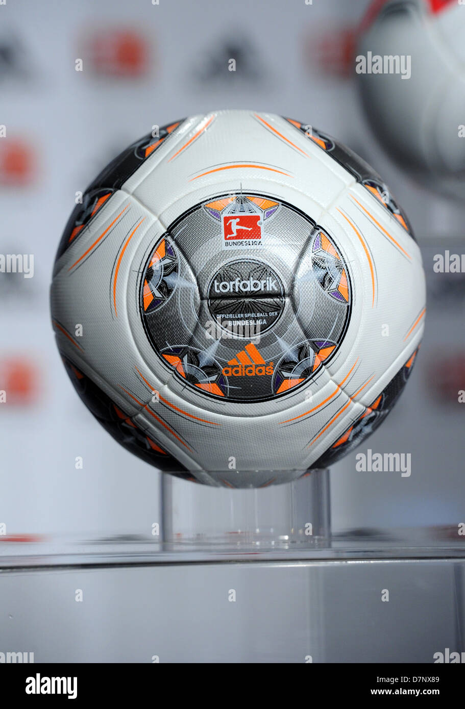 Muenchen, Germany, 11 May 2013. Official ball for the season 2013/14, ' Torfabrik 4', made by
