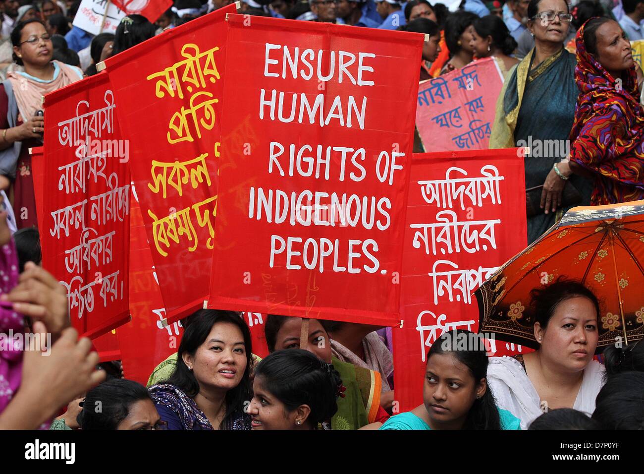 Dhaka, Bangladesh. 11th May 2013. Bangladeshi Women's rights activists