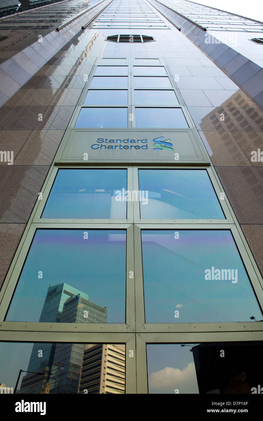 Standard Chartered building in Central, Hong Kong Stock Photo Alamy