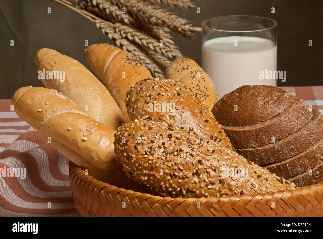 bakery products Stock Photo