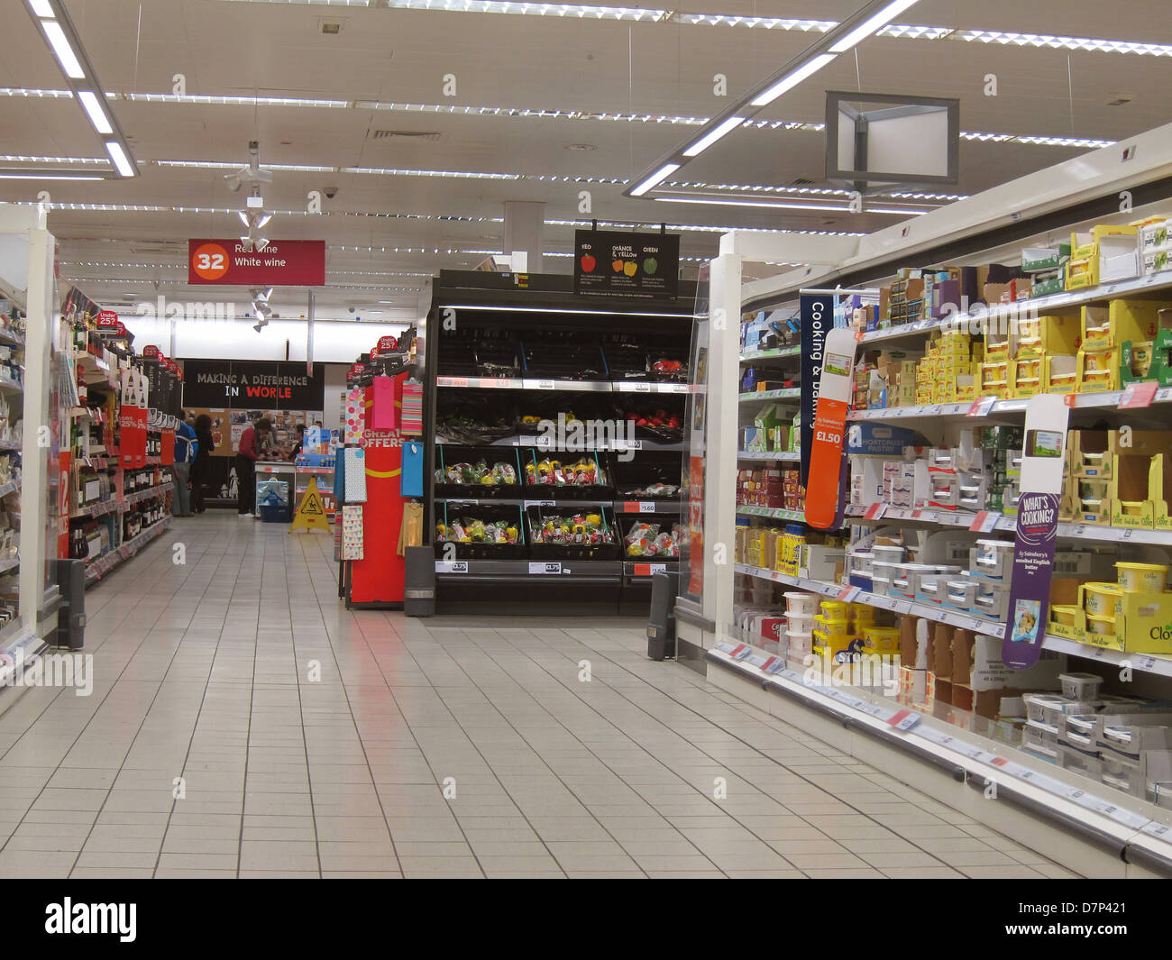 Grocery shopping in the local supermarket, Somerset england, UK, May 2013 Stock Photo Alamy