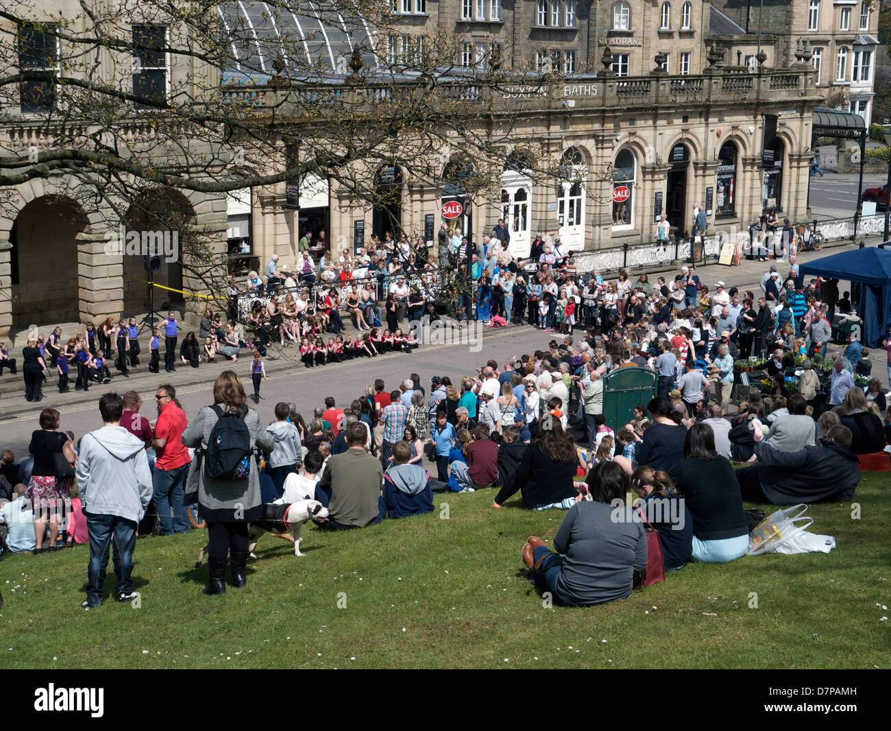 The first Buxton festival, Derbyshire, Peak District National Park