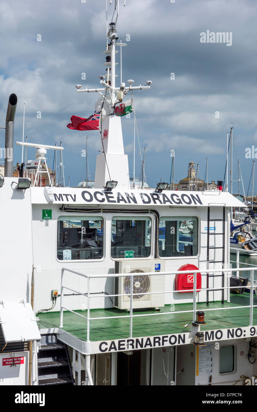 MTV Ocean Dragon Multi Purpose Ramsgate Harbour Stock Photo