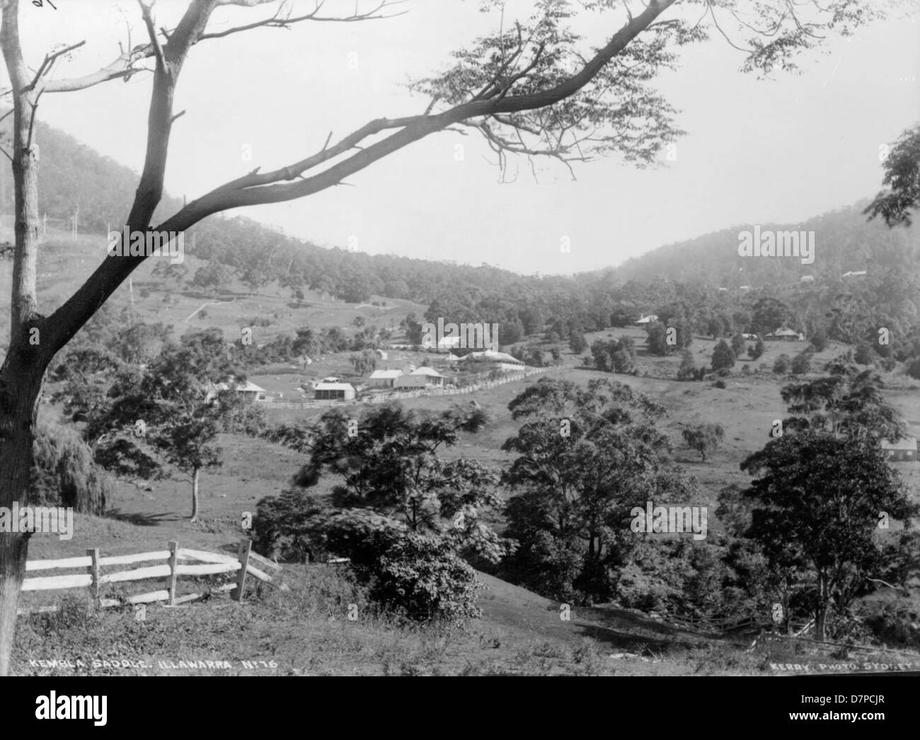 Picturesque rural scene in Black and White Stock Photos & Images - Alamy