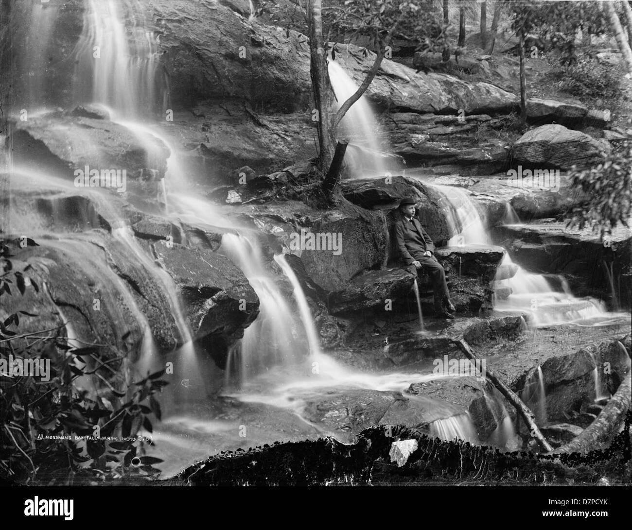 Mosman Bay Falls Stock Photo