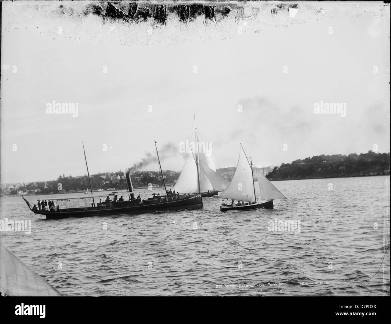 Smoke boat Black and White Stock Photos & Images - Alamy