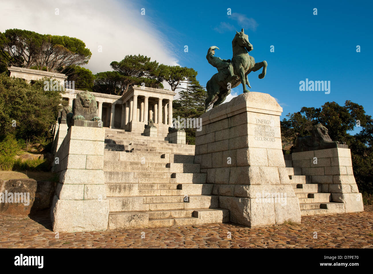 Rhodes memorial, Cape Town, South Africa Stock Photo Alamy
