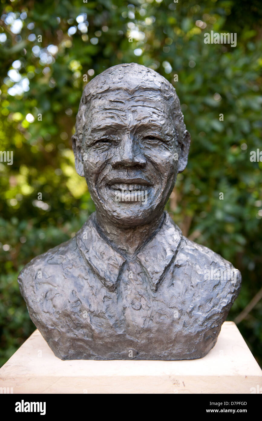 Statue of Nelson Mandela, Kirstenbosch National Botanical Garden, Cape