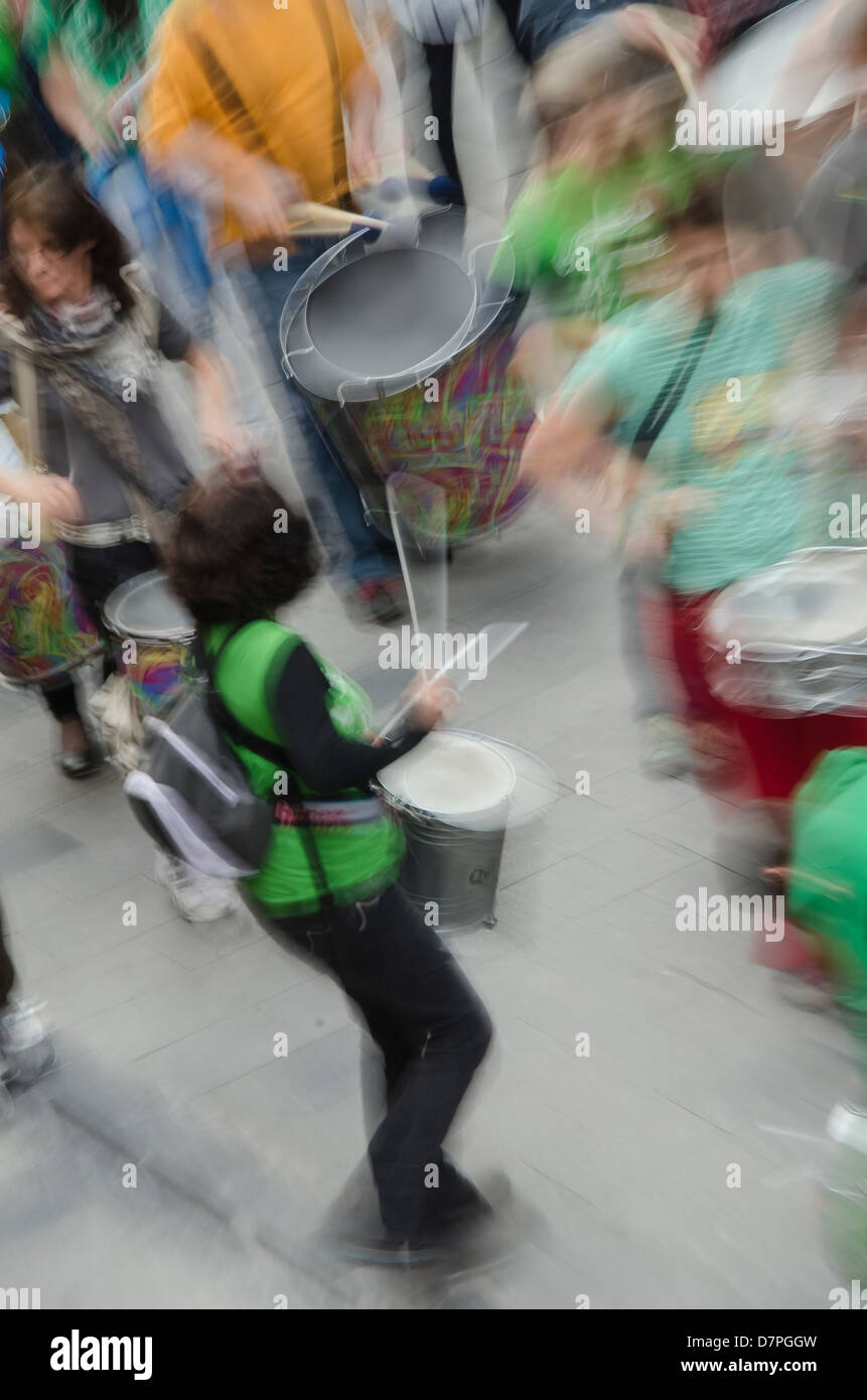 batucada drums percucion Stock Photo