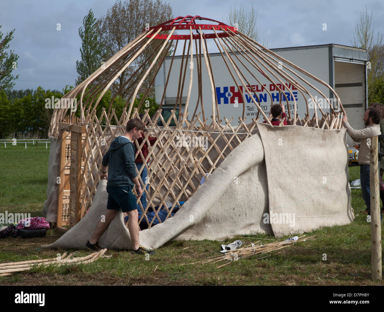 Mongolian gur tent hi-res stock photography and images - Alamy