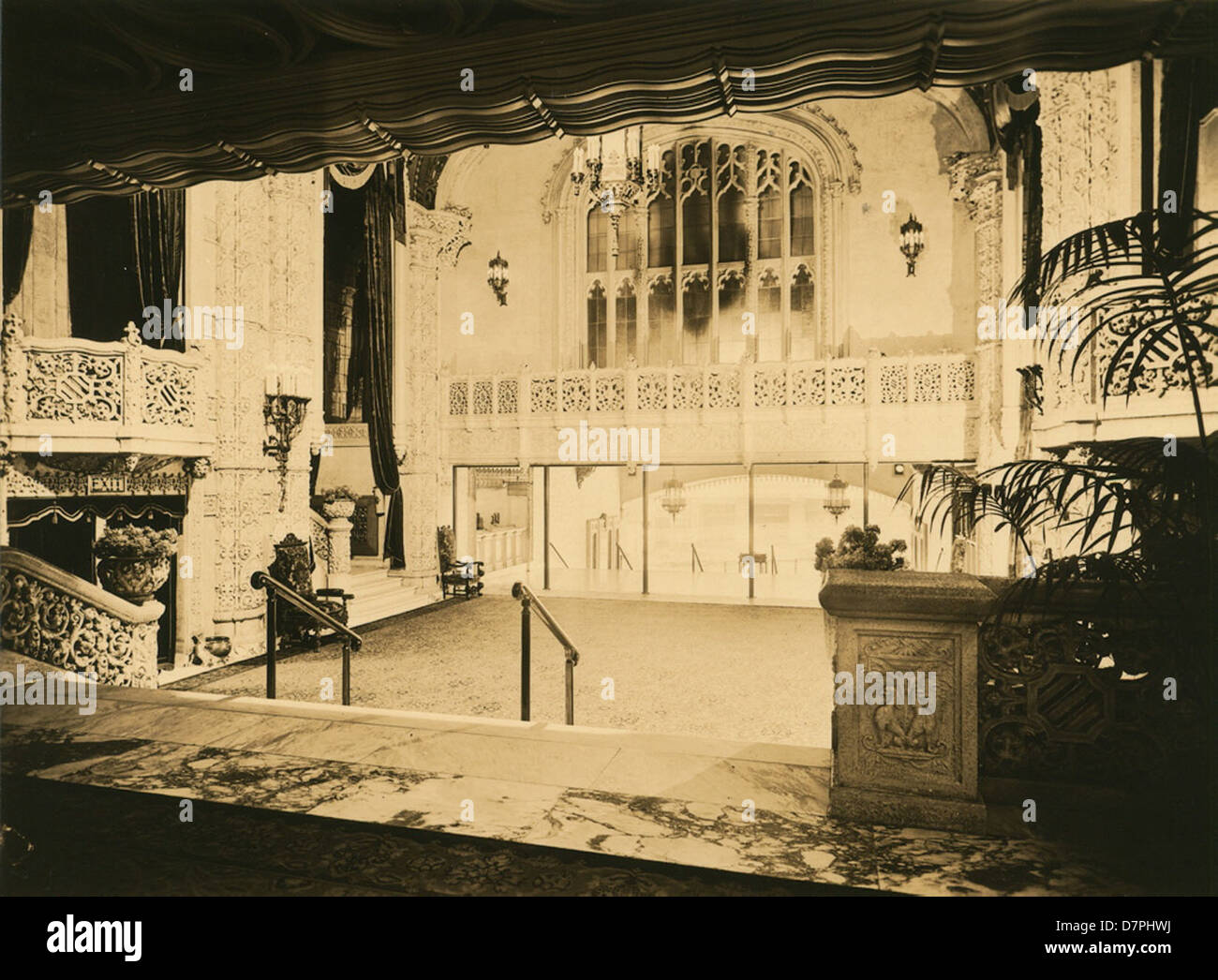 The main foyer of the Regent Theatre in Melbourne (1924-1934) showcases ...