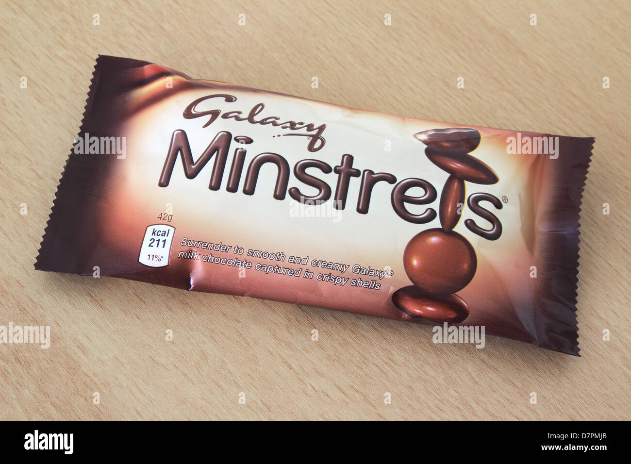 Packet of Galaxy Minstrels Chocolates Stock Photo Alamy