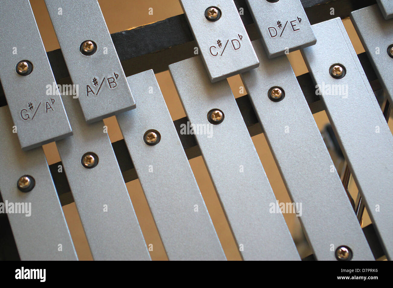 bells used in a grade school band Stock Photo Alamy