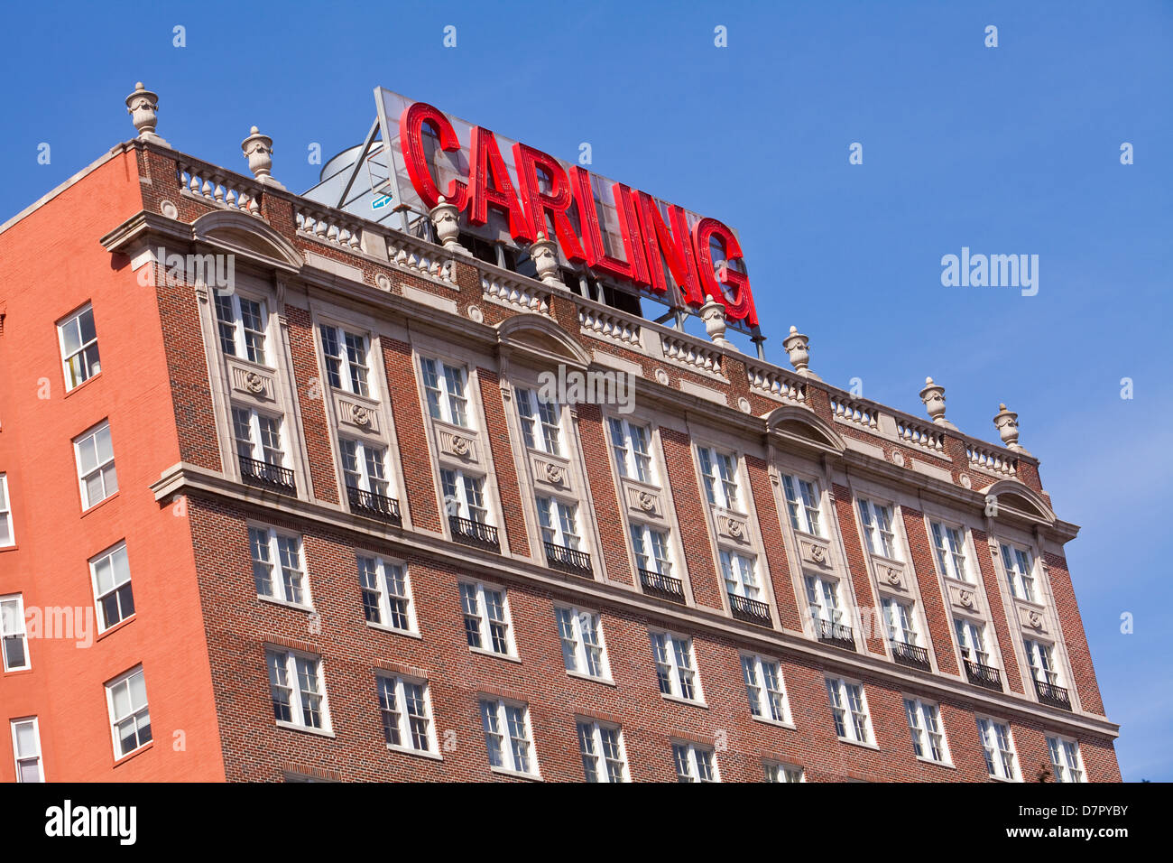 The Carling apartment building is seen in Jacksonville, Florida Stock Photo