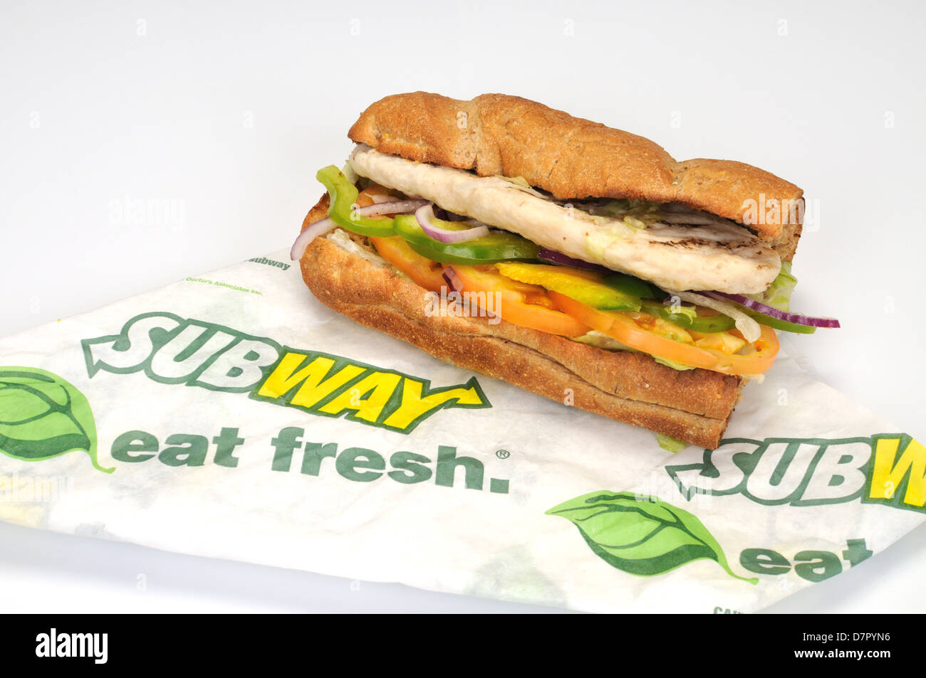 Subway Chicken Sandwiches