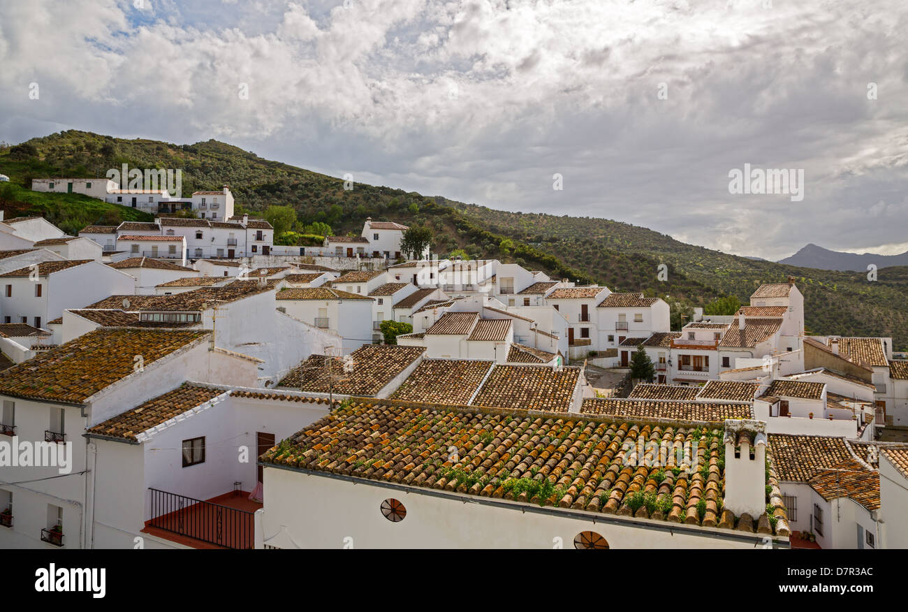 Zahara de la Sierra, Cadiz Stock Photo - Alamy