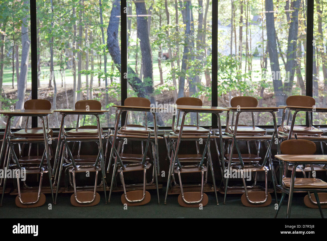 Usa Classroom Desks High Resolution Stock Photography and Images - Alamy