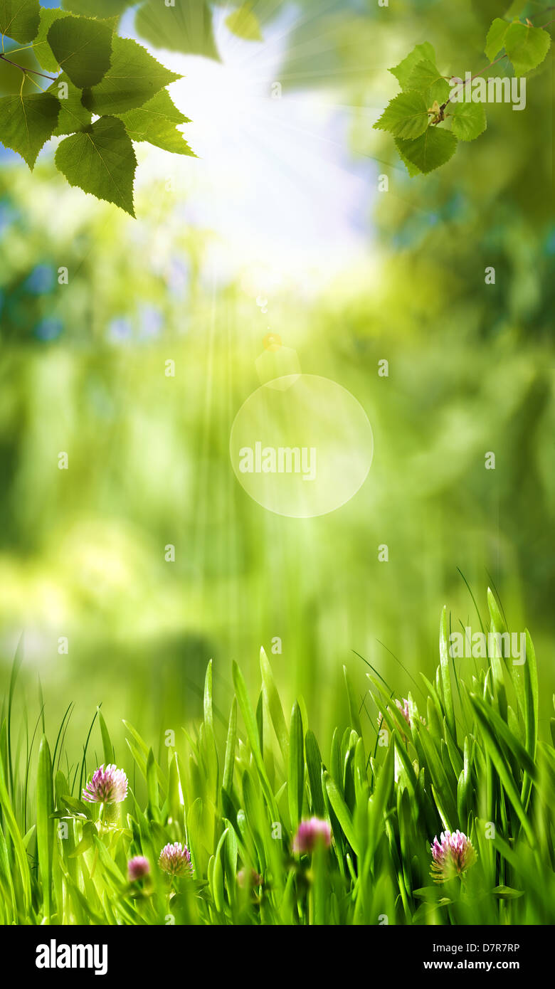 Green world, abstract environmental backgrounds for your design Stock ...