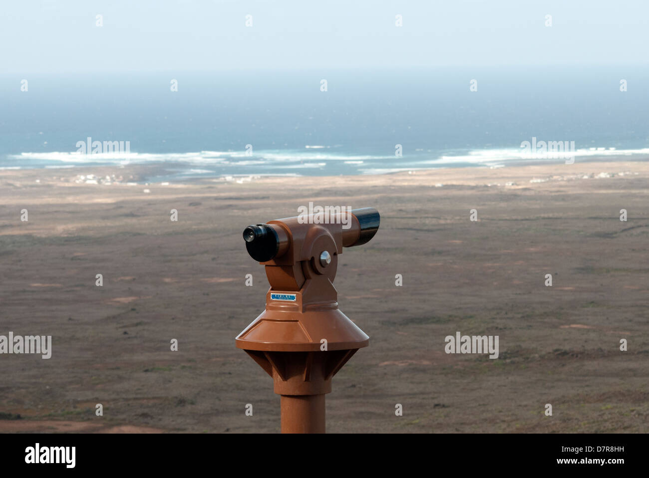telescope Fuerteventura Canary islands Stock Photo Alamy
