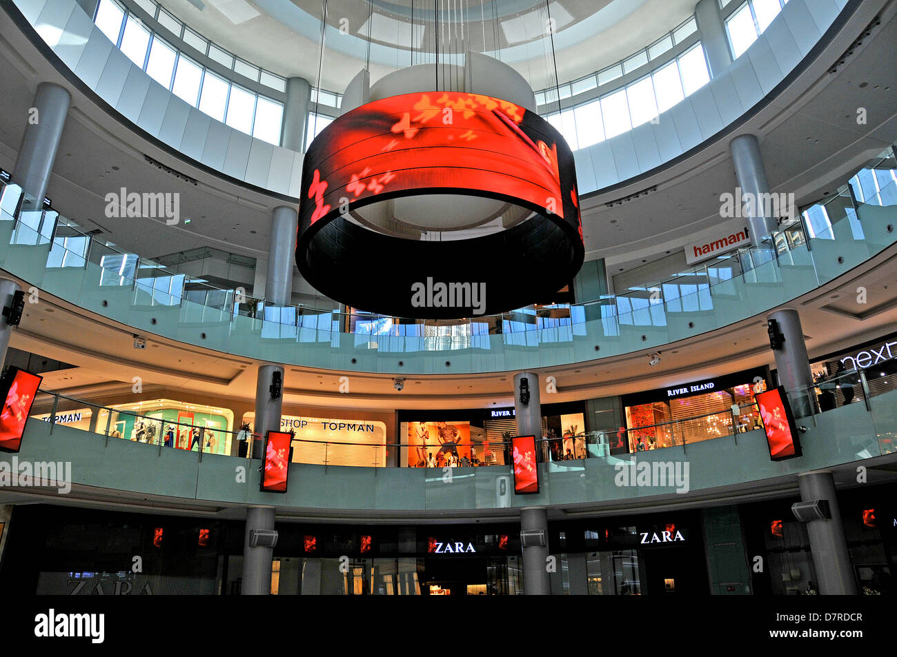 The Dubai mall Zara boutique Dubai UAE Stock Photo - Alamy