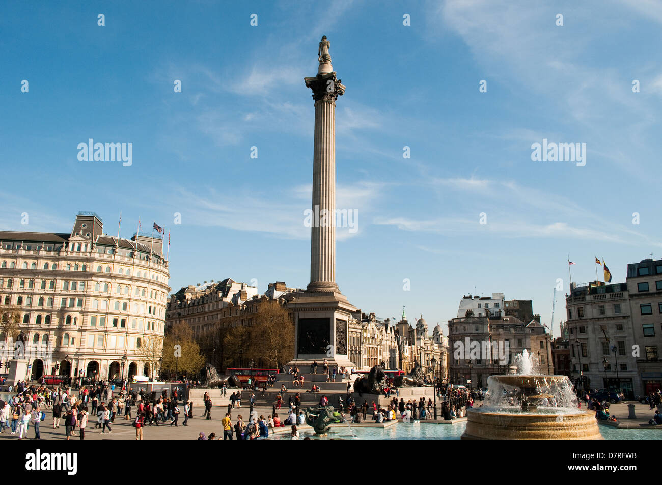 Trafalgar Square, London, UK Stock Photo - Alamy