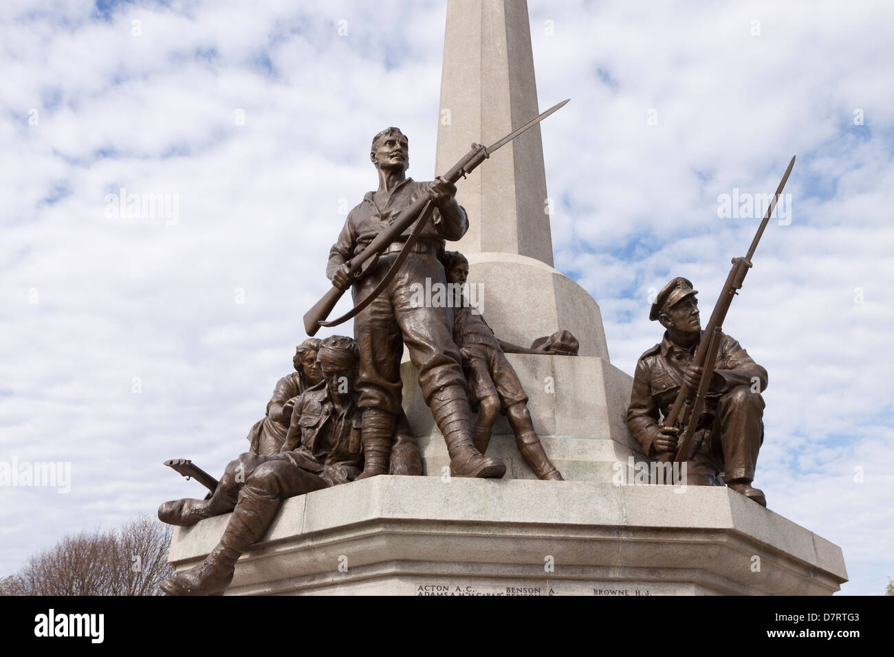 War Memorial, Port Sunlight, Stock Photo