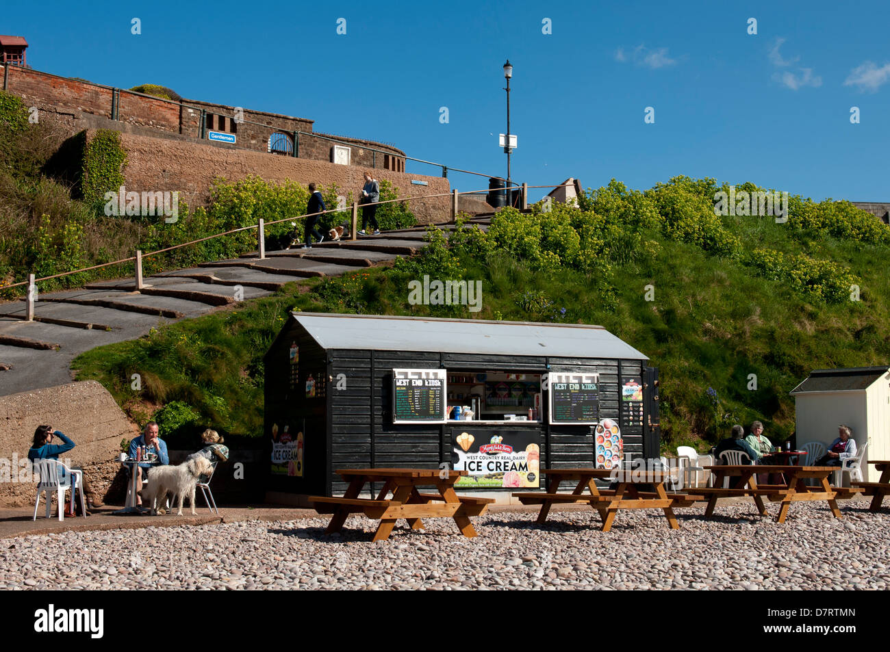 Budleigh salterton budleigh sea front hires stock photography and
