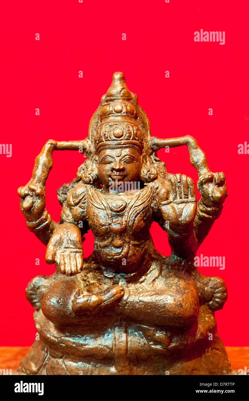 Hindu God Vishnu Stock Photo